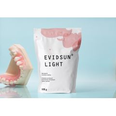 Пластмасса базисная Evidsun Light нейлон средней жесткости для термопресса №3 (100гр)