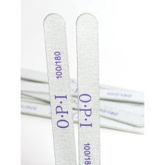 Пилка OPI на деревянной основе 100/180 (уп.50шт) размер 17,8х1,9х0,12см