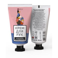 Крем для рук (40мл) увлажняющий  Арт.18245 Milv Печенье Макарон