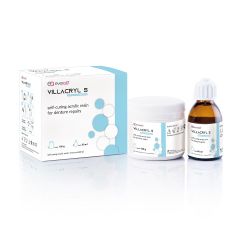 Villacryl  S V4 пластмасса стоматологическая хол. полимеризации для починок зубных протезов (100гр+2х50мл)