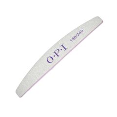 Пилка OPI полумесяц, износостойкая 180/240 (уп.25шт)