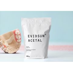 Evidsun Acetal, цвет F1 пластмасса д/изготовления коронок, кламмеров и каркасов съемных зуб.протезов (100гр)