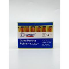 Guttapercha Points  ISO 30 - гуттаперчевые штифты (120шт) GMG Gapadent TIANJIN