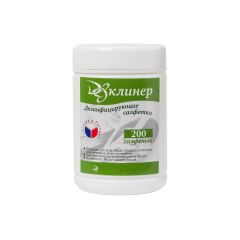 Салфетки дезинфицирующие ДезКлинер (200шт. банка)