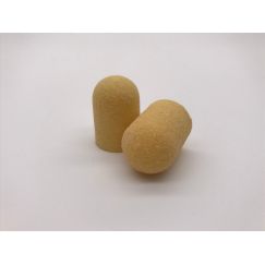 Колпачки абразивные на пластиковой основе, одноразовые для педикюра, 10*15, зернистость крупная 100грит