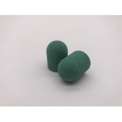 Колпачки абразивные на пластиковой основе, одноразовые для педикюра, 13*19, зернистость мелкая 240грит