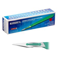 Скальпель RIBBEL №11 (10шт) нержавеющая сталь