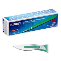 Скальпель RIBBEL №23 (10шт) нержавеющая сталь