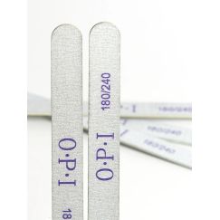 Пилка OPI на деревянной основе 180/240 (уп.50шт) размер 17,8х1,9х0,12см