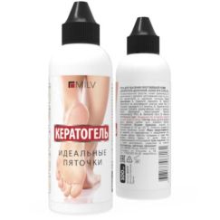 Гель для удаления ороговевшей кожи Кератогель щелочной GOOD BYE CUTICLES (100мл) Арт.18307Н Milv