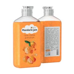 Гель-скраб для душа (340мл) Арт.18559 MANDARIN JAM Milv