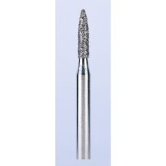 Бор алмазный Dentex Dental Indust. FG 287 пламя удлин. 012 (уп.3шт)