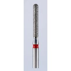 Бор алмазный Dentex Dental Indust. FG F351 цилиндр с закругленным концом 014 (уп.3шт)