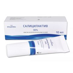 Салицил-актив 30% - средство для удаления огрубевшей кожи 10гр (для дом.использ.) Владмива