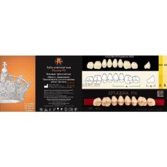 Зубы композитные 3-слойные EFUCERA PX боковые, верх A3,5 28 YAMAHACHI (8шт)