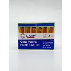 Guttapercha Points  ISO 30 - гуттаперчевые штифты (120шт) GMG Gapadent TIANJIN