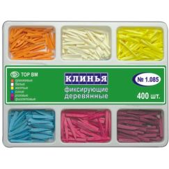Клинья деревянные №1.085 6-ти типов (400шт.) ТОР ВМ