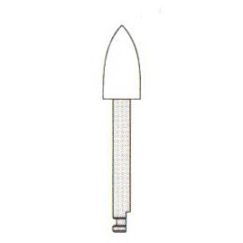 Полиры дентальные  RA SH3132 силиконовый, грубый, белый (пламя)