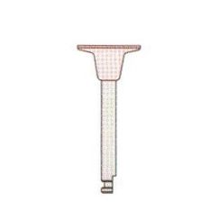 Полиры дентальные  RA SH3413 силиконовый, средний, розовый (линза)
