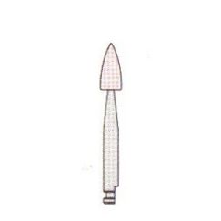 Полиры дентальные  RA SH3113 силиконовый, средний, розовый (малое пламя)
