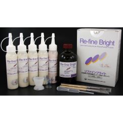 Re-Fine Bright Set 3 набор самотверд. облицовочной пластмассы, А2, А3, В2, С2, D2 (5х50гр+260мл) YAMAHACHI