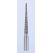 Бор алмазный Dentex Dental Indust. FG 336 игла 012 (уп.3шт)
