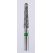 Бор алмазный Dentex Dental Indust. FG C322 конус с закругленным концом 016 (уп.3шт)