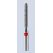Бор алмазный Dentex Dental Indust. FG F316 цилиндр с усеченым концом 012 (уп.3шт)