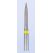 Бор алмазный Dentex Dental Indust. FG XF341 пламя удлин. 012 (уп.3шт)