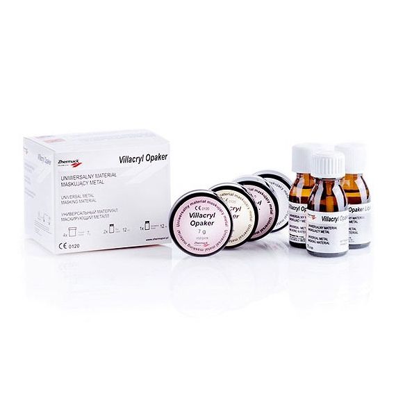 Villacryl  Opaker пластмасса стоматологическая (4х7гр + 3х12мл)