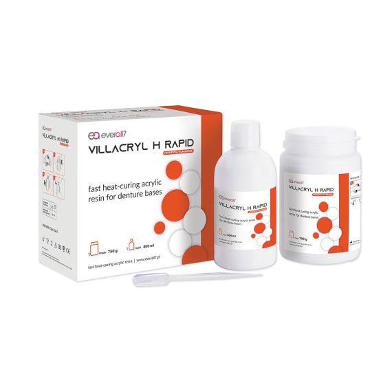 Villacryl  H Rapid V4 пластмасса стоматологическая ускоренной гор. полимеризации (750гр+400мл)