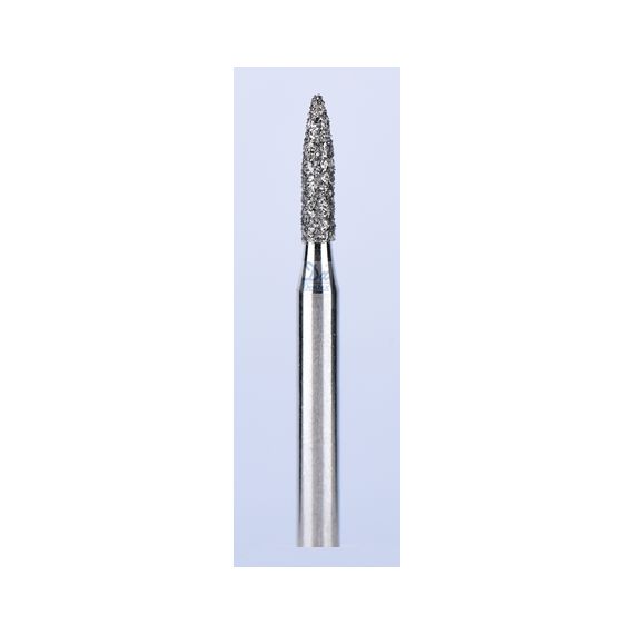 Бор алмазный Dentex Dental Indust. FG 287 пламя удлин. 012 (уп.3шт)