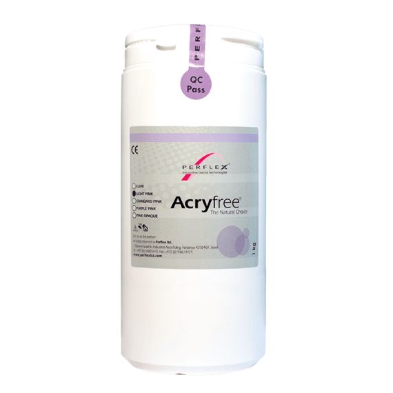 PERFLEX термопластичный материал Acryfree (1кг) непрозрачно-розовый 33009