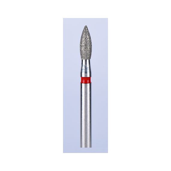 Бор алмазный Dentex Dental Indust. FG F296 пламя 018 (уп.3шт)