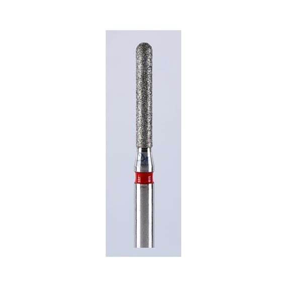 Бор алмазный Dentex Dental Indust. FG F351 цилиндр с закругленным концом 014 (уп.3шт)