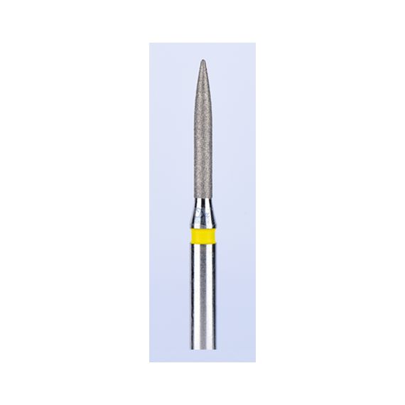 Бор алмазный Dentex Dental Indust. FG XF341 пламя удлин. 012 (уп.3шт)