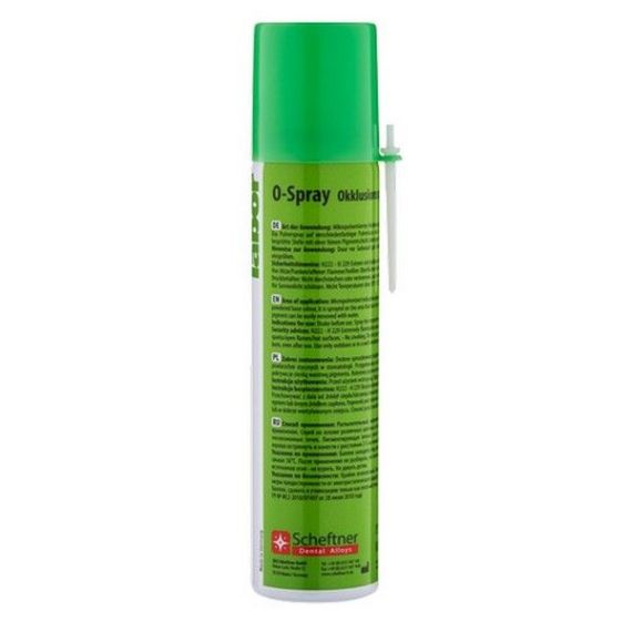 Спрей окклюзионный О-SPRAY зеленый (75мл) Scheftner