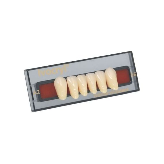 Зубы искусственные IVOCRYL BL4 фронт. верх 26 (6шт)