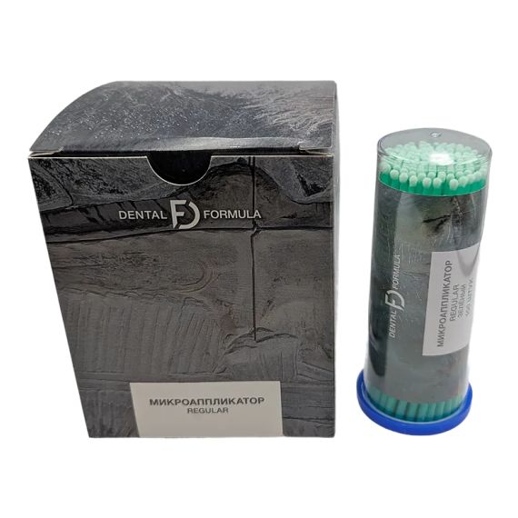 Микроаппликаторы в колбе 2,5мм Regular (100шт) Dental formula