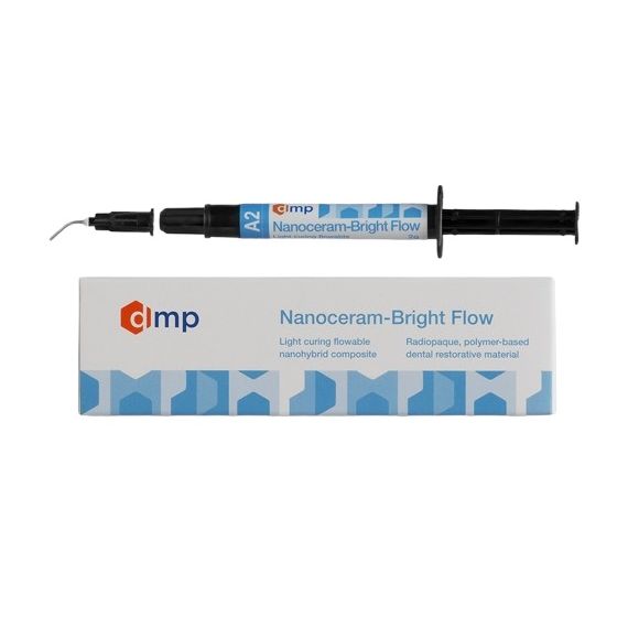 Nanoceram-Bright Flow материал текучий наногибр.стомат.композитный пломбировочный, цвет А3 (шприц 2гр) Греция