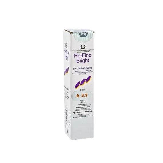 Re-Fine Bright A3,5 самотвердеющая облицовочно-модел. пластмасса (50гр) STYRFB-A3,5/50 YAMAHACHI