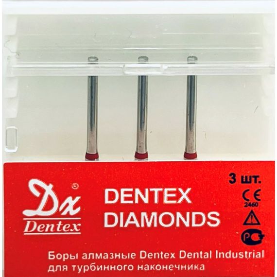 Бор алмазный Dx F472 торцевые 012 (уп.3шт)