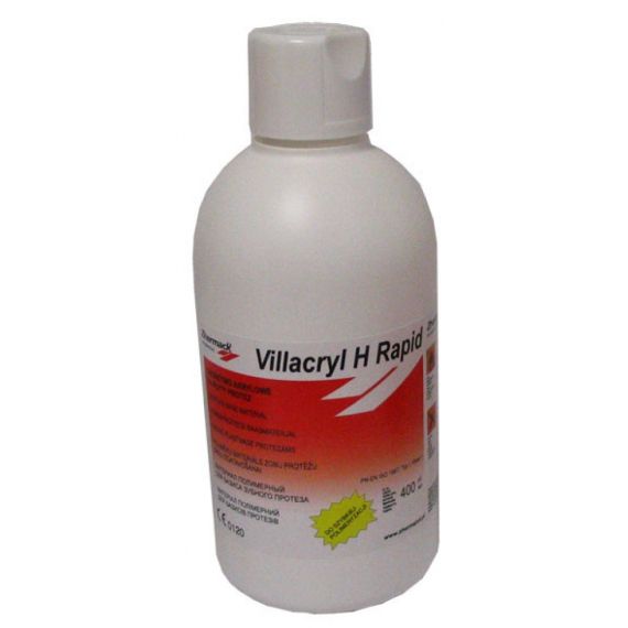 Пластмасса стоматологическая Villacryl  H Rapid Liquid (жидкость) 400мл