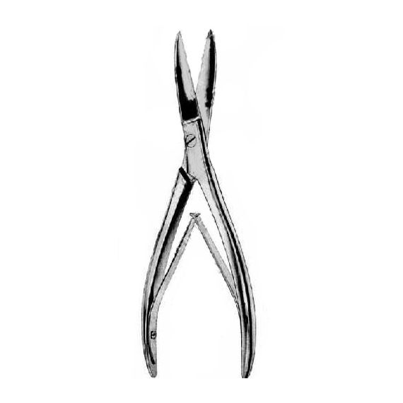 Ножницы зуботехнические по металлу (190мл) Surgicon J-28-001