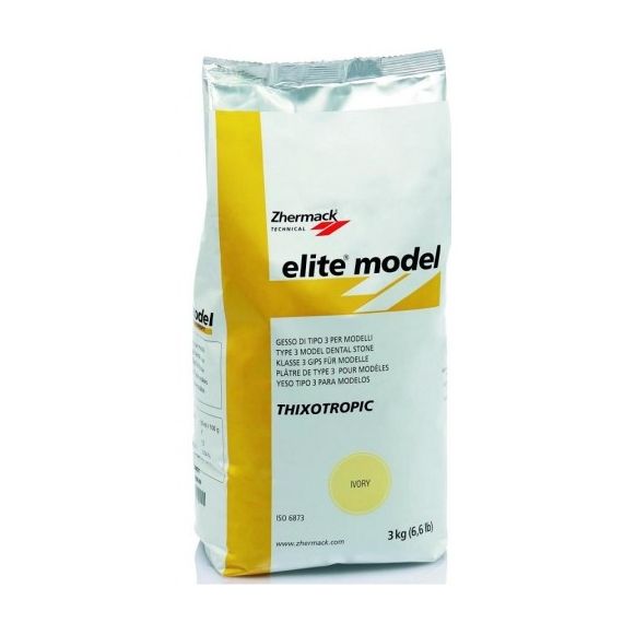 Гипс Elite Model, III класс (3кг) бежевый Zhermack