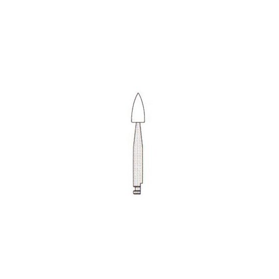 Полиры дентальные  RA SH3112 силиконовый, грубый, белый (малое пламя)