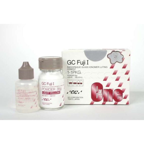 Fuji 1  1-1 pkg - цемент стоматологический (35гр+20мл) GC